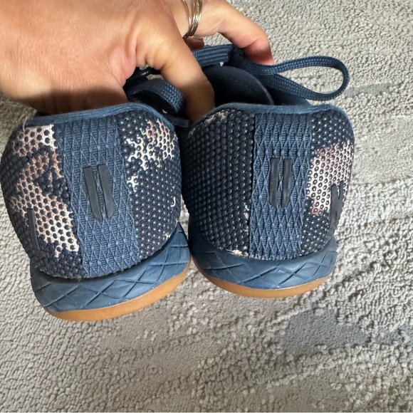 NOBULL Court Trainer Sneakers shoes Superfabric Blue floral CrossFit woman’s 6 - Picture 8 of 10